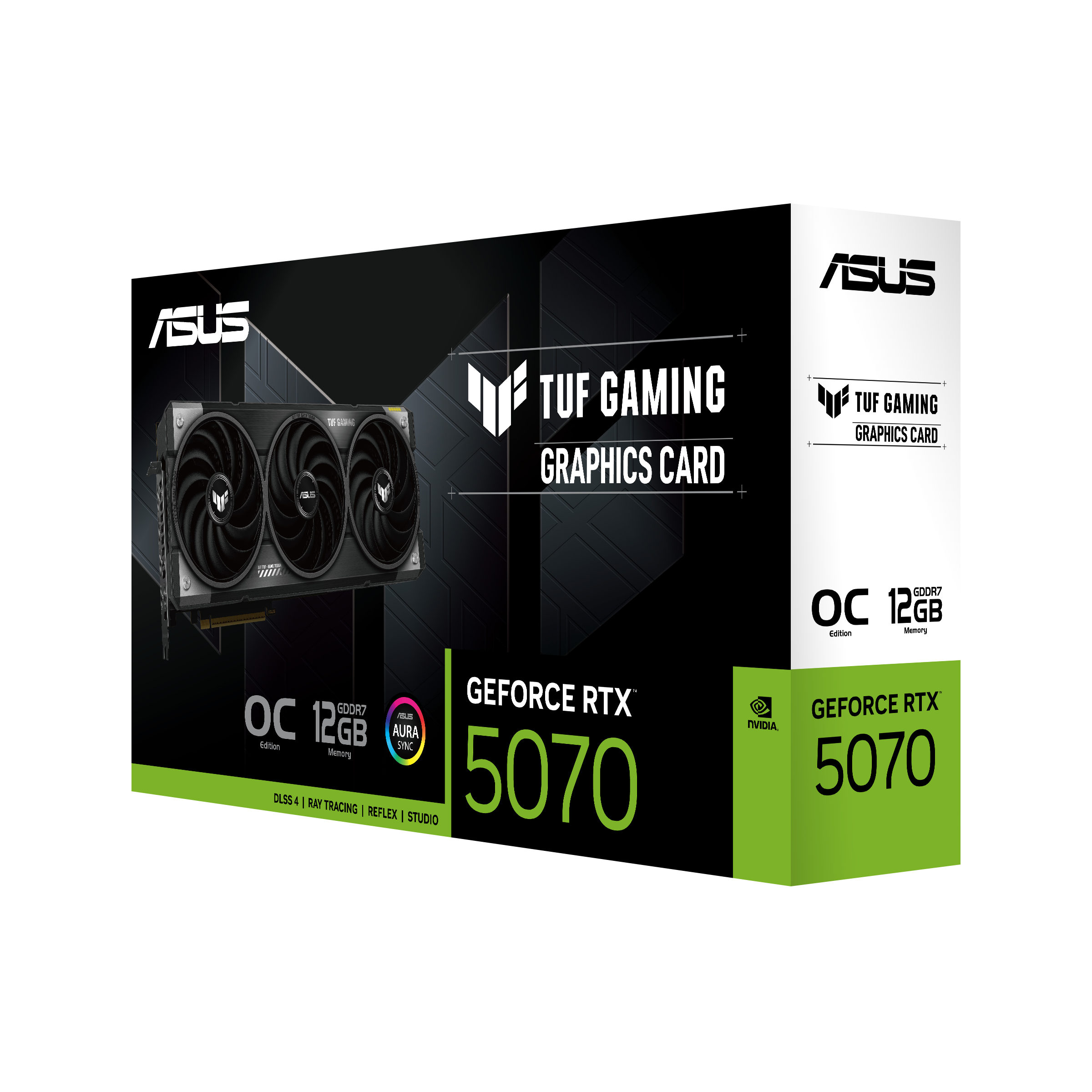 ASUS TUF Gaming GeForce RTX™ 5070 12GB GDDR7 OC Edition