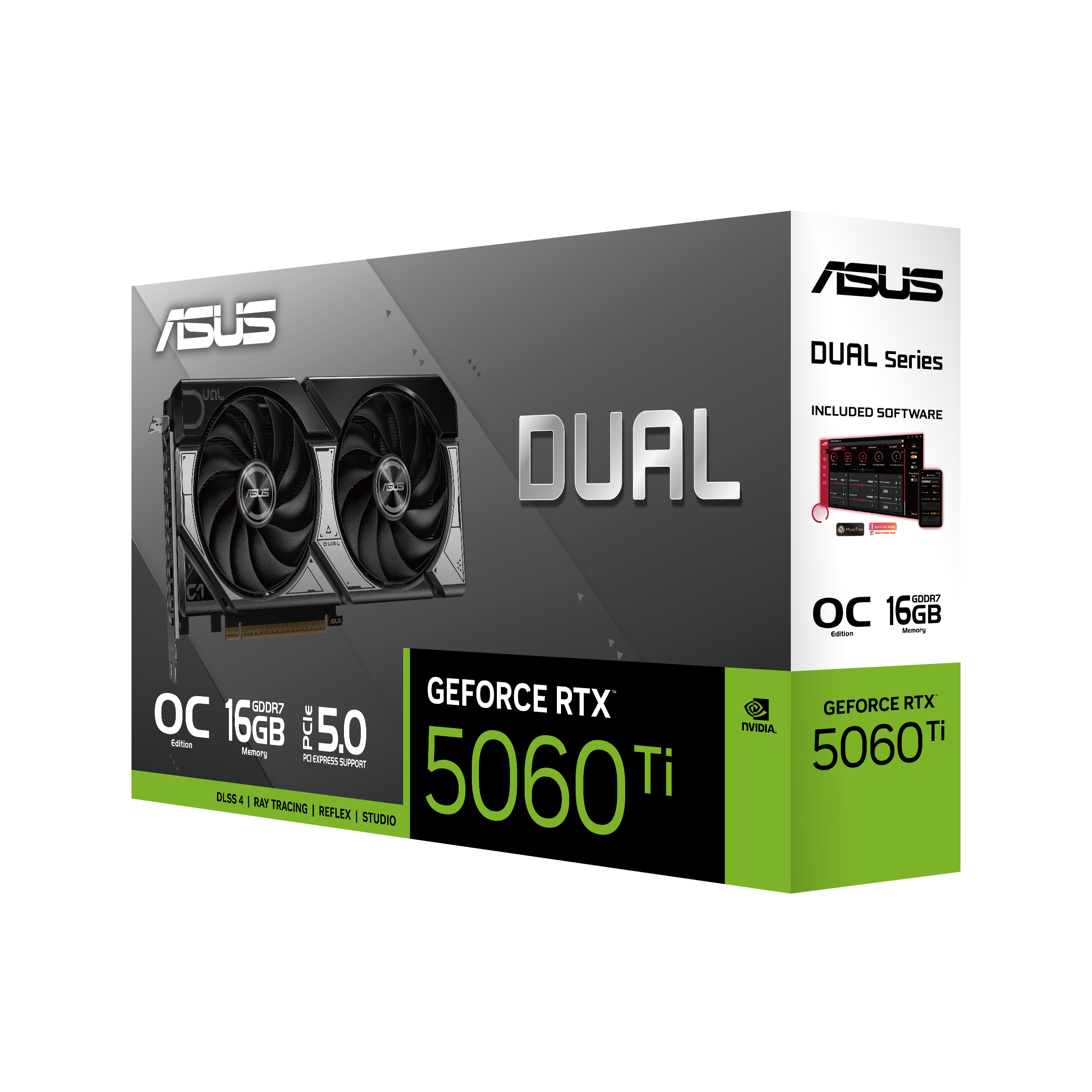 ASUS Dual GeForce RTX™ 5060 Ti 16GB GDDR7 OC Edition - Image 1